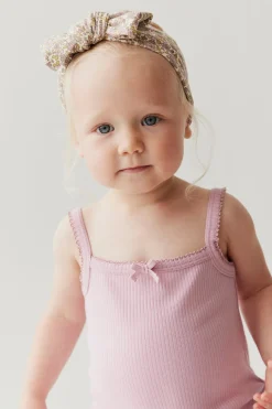 Organic Cotton Headband - Chloe Orchid
