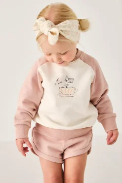 Organic Cotton Ivy Shortie - Dusky Rose