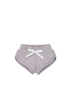 Organic Cotton Ivy Shortie - Annie Ditzy Violet Ice
