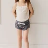 Organic Cotton Ivy Shortie - Cherry Love Lava