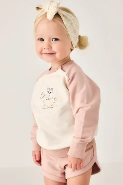 Organic Cotton Ivy Shortie - Dusky Rose