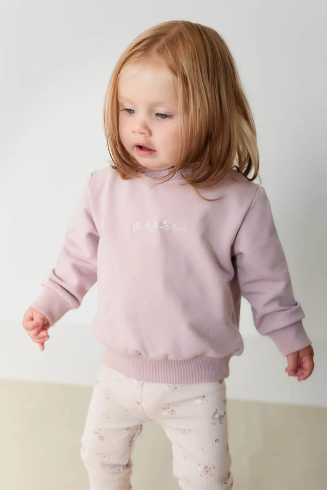 Organic Cotton Jalen Oversized Jumper - Heather Haze