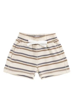 Organic Cotton Jalen Short - Raynor Stripe North Sea