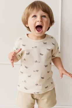 Organic Cotton Jalen Short - Biscuit