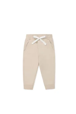 Organic Cotton Jalen Track Pant - Soft Sand
