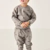 Organic Cotton Jalen Track Pant - Lenny Leopard Sage