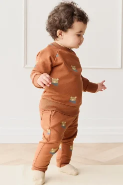 Organic Cotton Jalen Track Pant - Cosy Bobbie Ginger