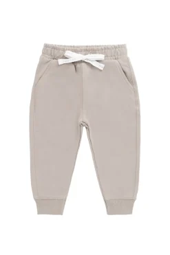 Organic Cotton Jalen Track Pant - Hazy Taupe