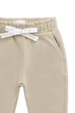 Organic Cotton Jalen Track Pant - Biscuit