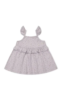 Organic Cotton Kaia Top - Lulu Bloom Iris