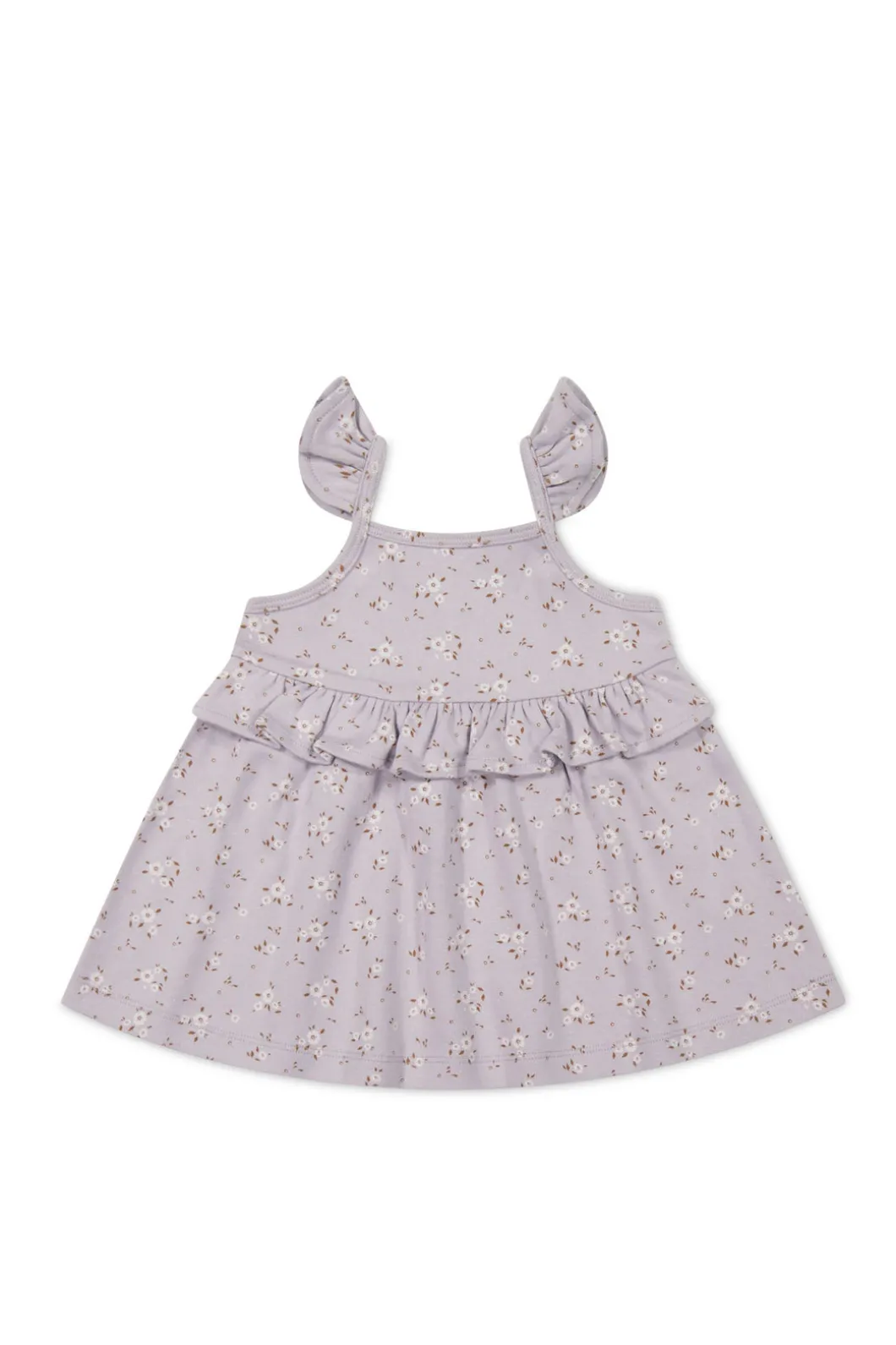 Organic Cotton Kaia Top - Lulu Bloom Iris