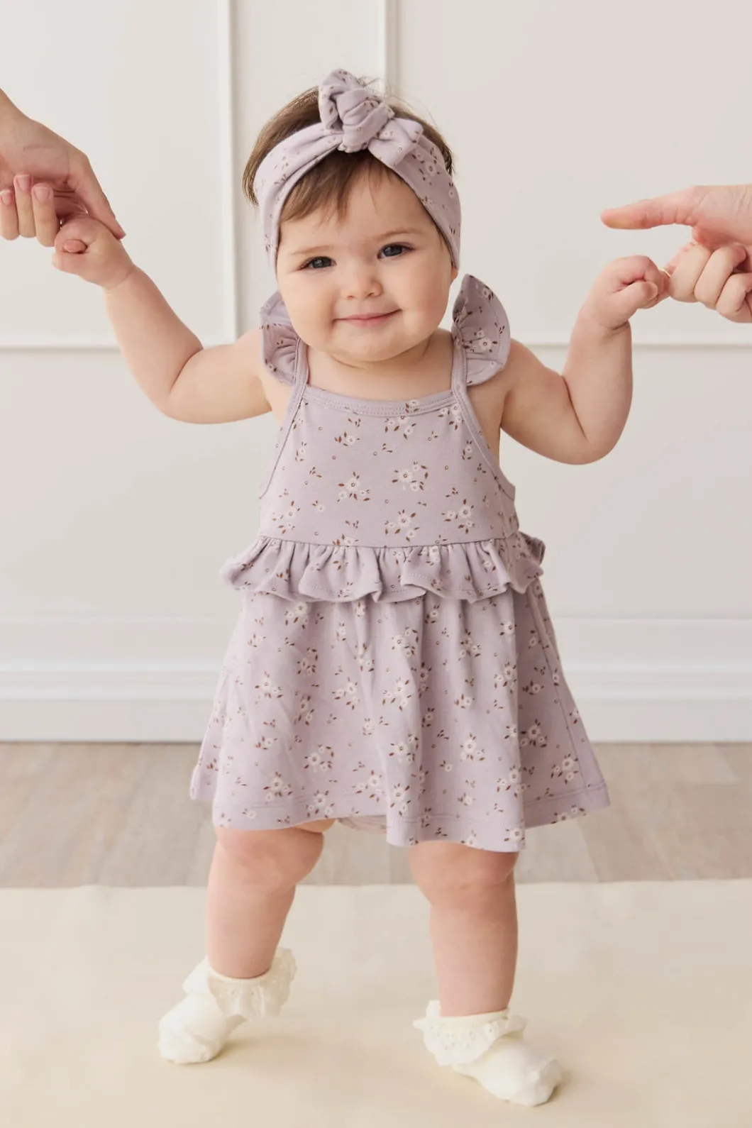 Organic Cotton Kaia Top - Lulu Bloom Iris