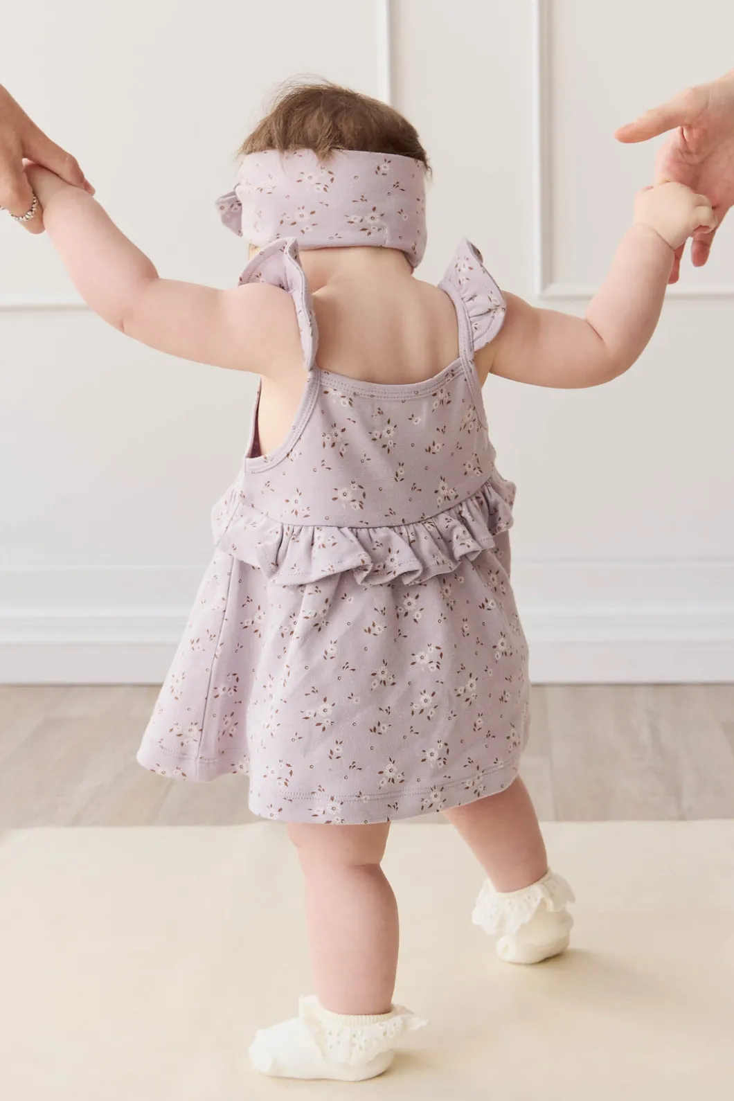 Organic Cotton Kaia Top - Lulu Bloom Iris