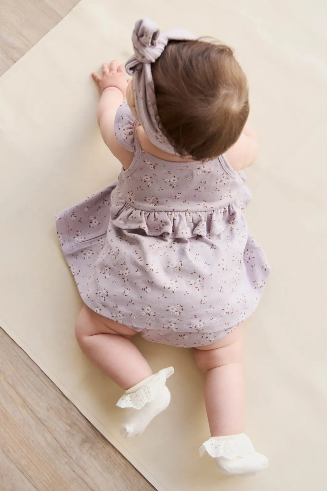 Organic Cotton Kaia Top - Lulu Bloom Iris