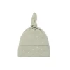 Organic Cotton Knot Beanie - Fresh Apples Abbey Stone