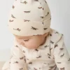 Organic Cotton Knot Beanie - Avion Shell