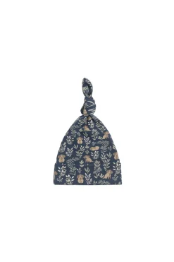Organic Cotton Knot Beanie - Charlies Backyard Navy