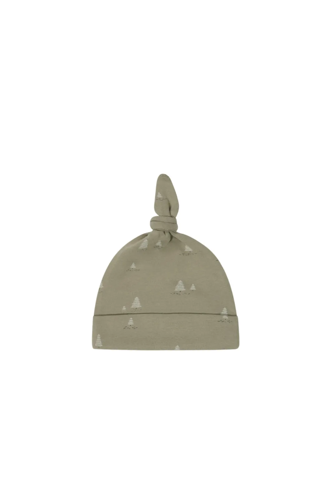 Organic Cotton Knot Beanie - Noel Tree
