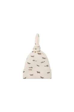 Organic Cotton Knot Beanie - Avion Shell