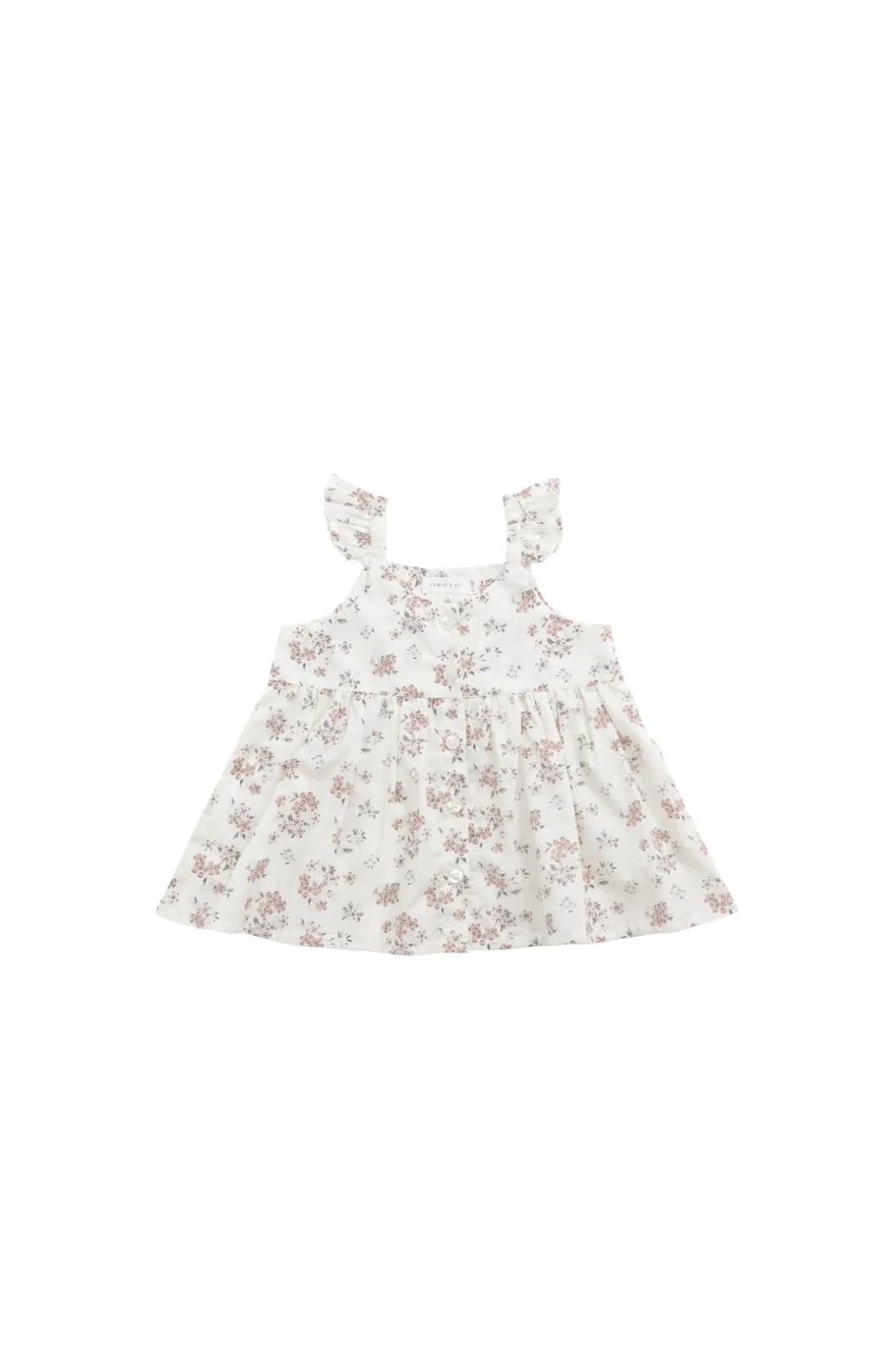 Organic Cotton Leah Top - Selena Blush