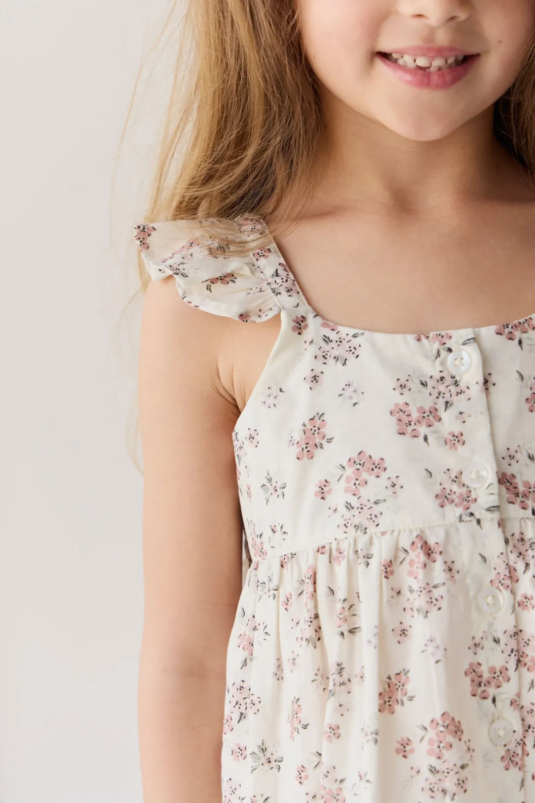 Organic Cotton Leah Top - Selena Blush