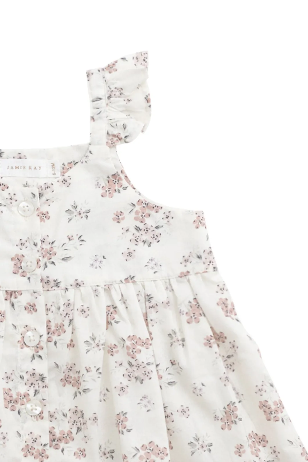 Organic Cotton Leah Top - Selena Blush