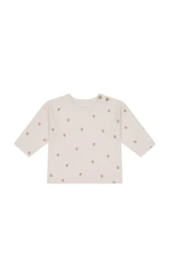 Organic Cotton Levi Long Sleeve Top - Acorns Tofu