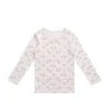 Organic Cotton Long Sleeve Top - Sweet Pea Floral