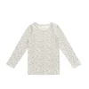 Organic Cotton Long Sleeve Top - Adnola Floral