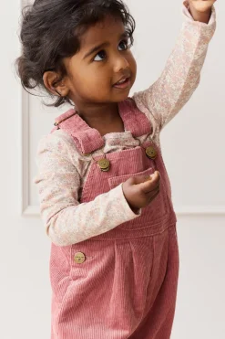 Organic Cotton Long Sleeve Top - Chloe Mauve