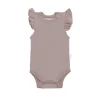 Organic Cotton Maddie Bodysuit - Softest Mauve