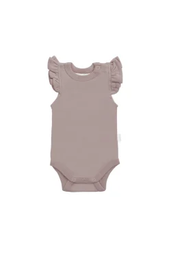 Organic Cotton Maddie Bodysuit - Softest Mauve