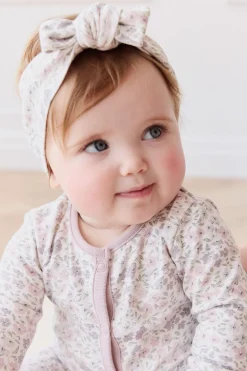 Organic Cotton Maple Onepiece - Fifi Lilac