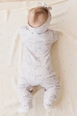 Organic Cotton Maple Onepiece - Fifi Lilac