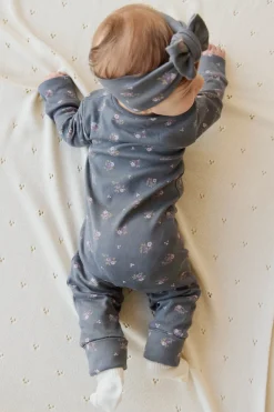 Organic Cotton Maple Onepiece - Simone Lava