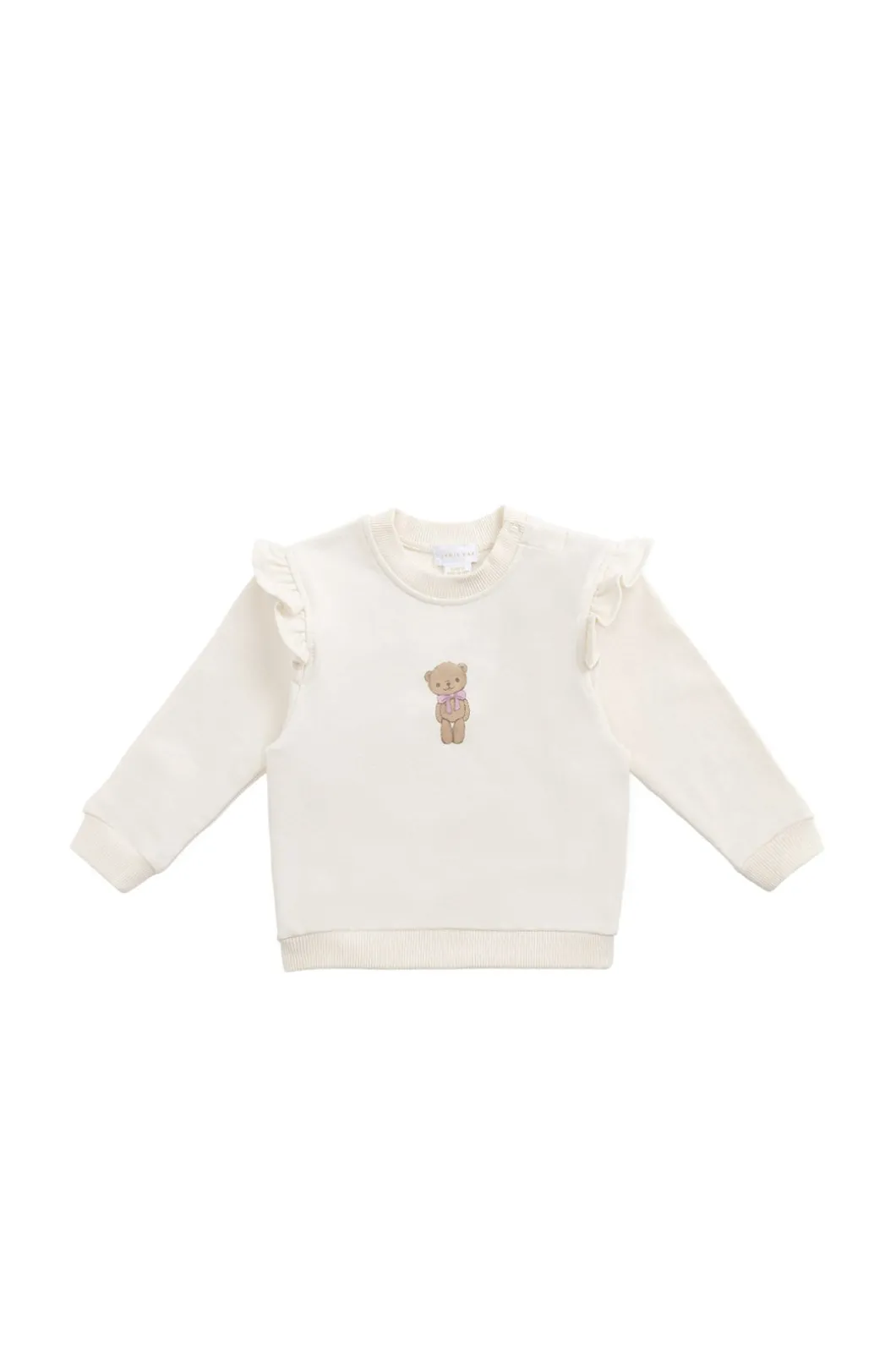 Organic Cotton Maple Sweatshirt - Cloud Little Georgie