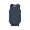Organic Cotton Marlo Sleeveless Bodysuit - Orion