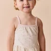Organic Cotton Meadow Singlet - Briella Whisper