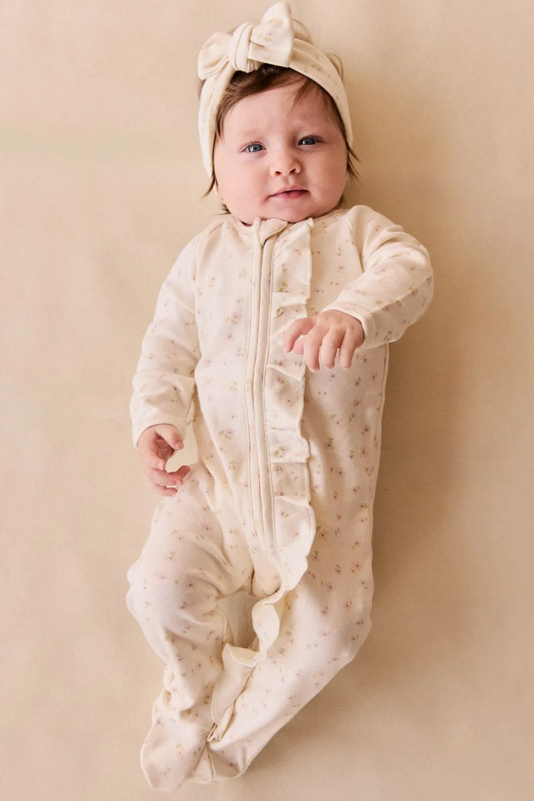 Organic Cotton Melanie Onepiece - Briella Whisper