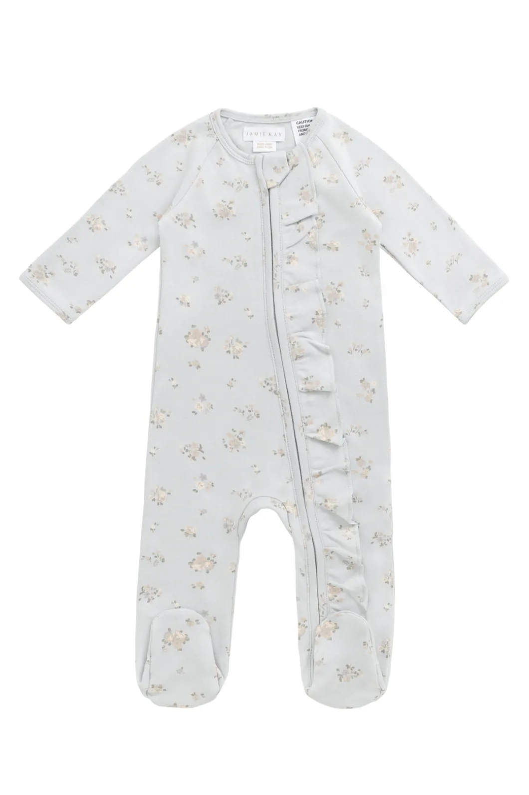 Organic Cotton Melanie Onepiece - Petite Fleur Blue