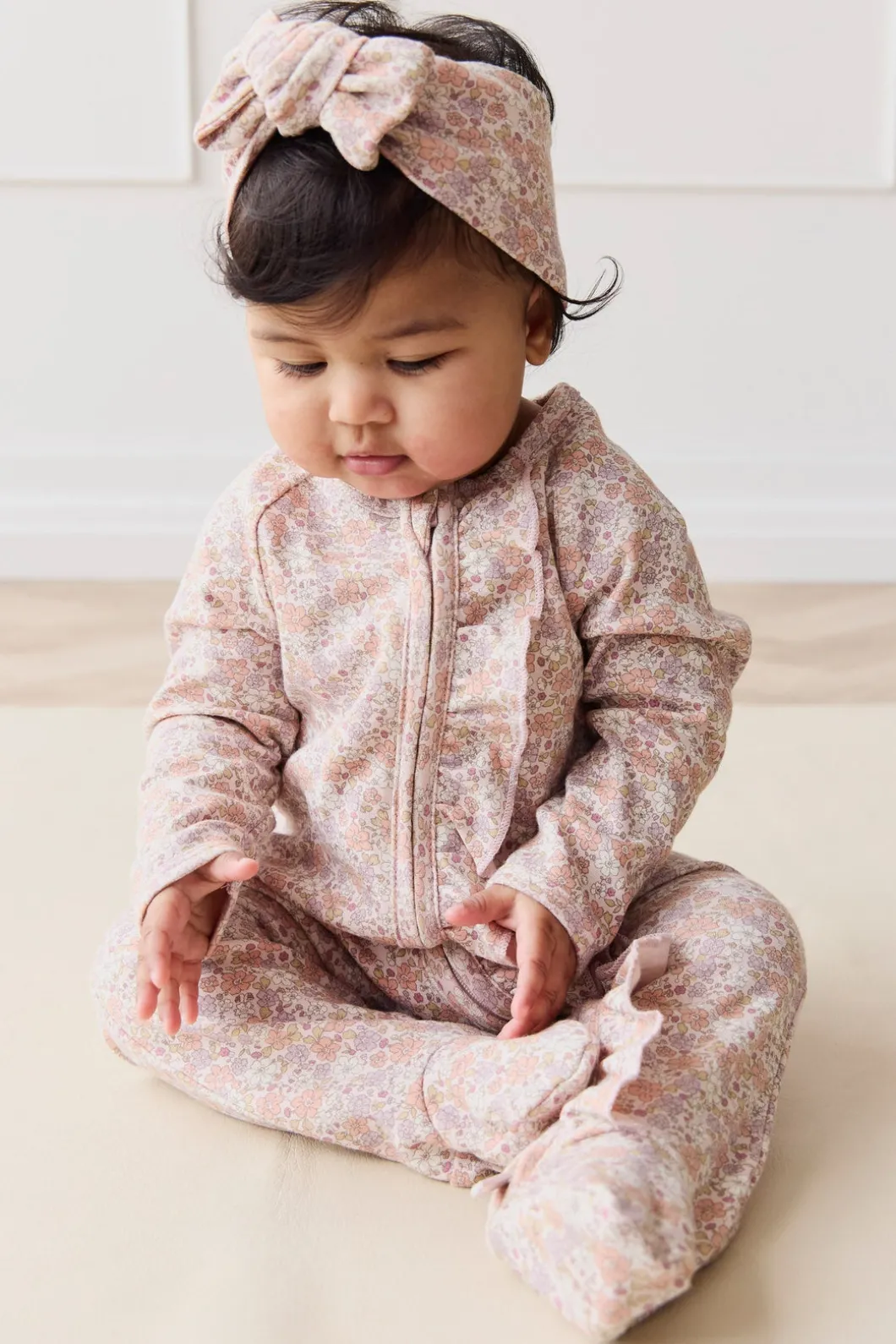 Organic Cotton Melanie Onepiece - Chloe Mauve