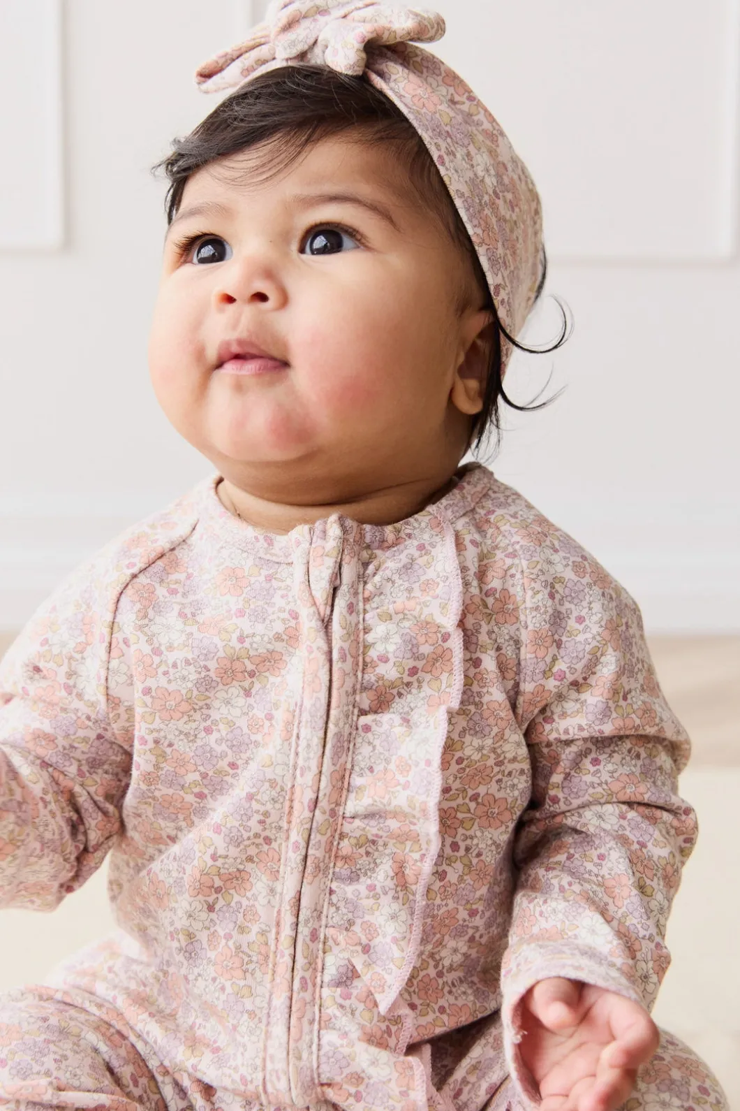 Organic Cotton Melanie Onepiece - Chloe Mauve