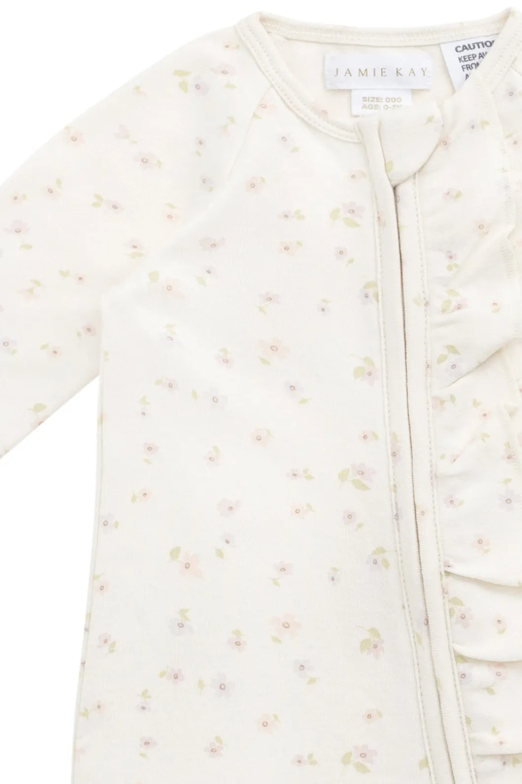 Organic Cotton Melanie Onepiece - Briella Whisper