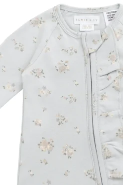 Organic Cotton Melanie Onepiece - Petite Fleur Blue
