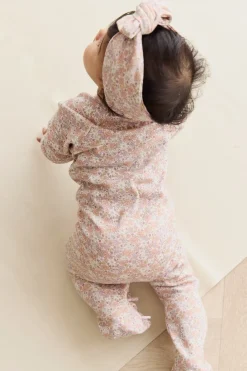 Organic Cotton Melanie Onepiece - Chloe Mauve