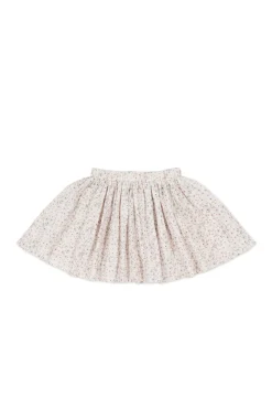 Organic Cotton Melanie Skirt - Fifi Violet