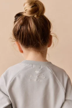 Organic Cotton Mimi Sweatshirt - Dawn Blue Sweetie