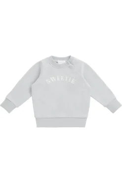 Organic Cotton Mimi Sweatshirt - Dawn Blue Sweetie
