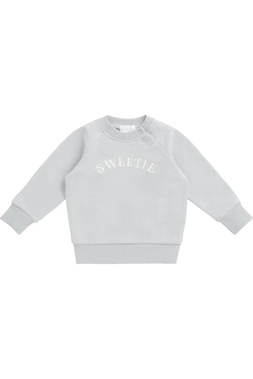 Organic Cotton Mimi Sweatshirt - Dawn Blue Sweetie