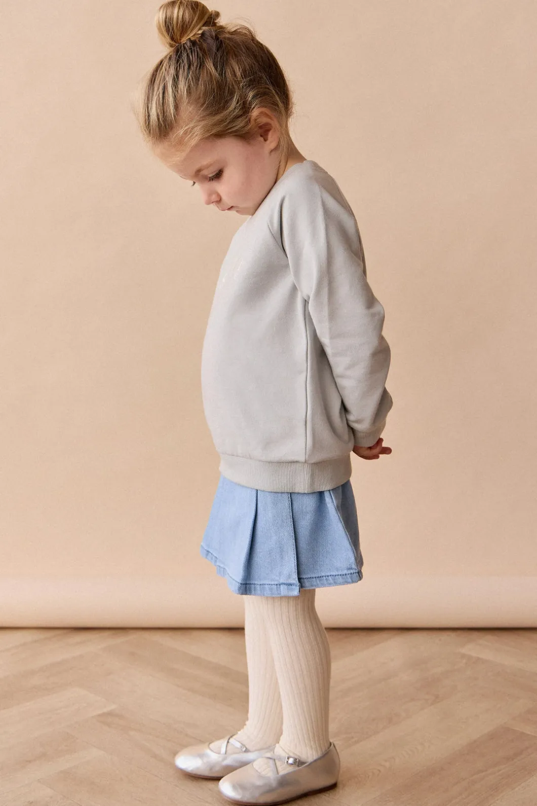 Organic Cotton Mimi Sweatshirt - Dawn Blue Sweetie
